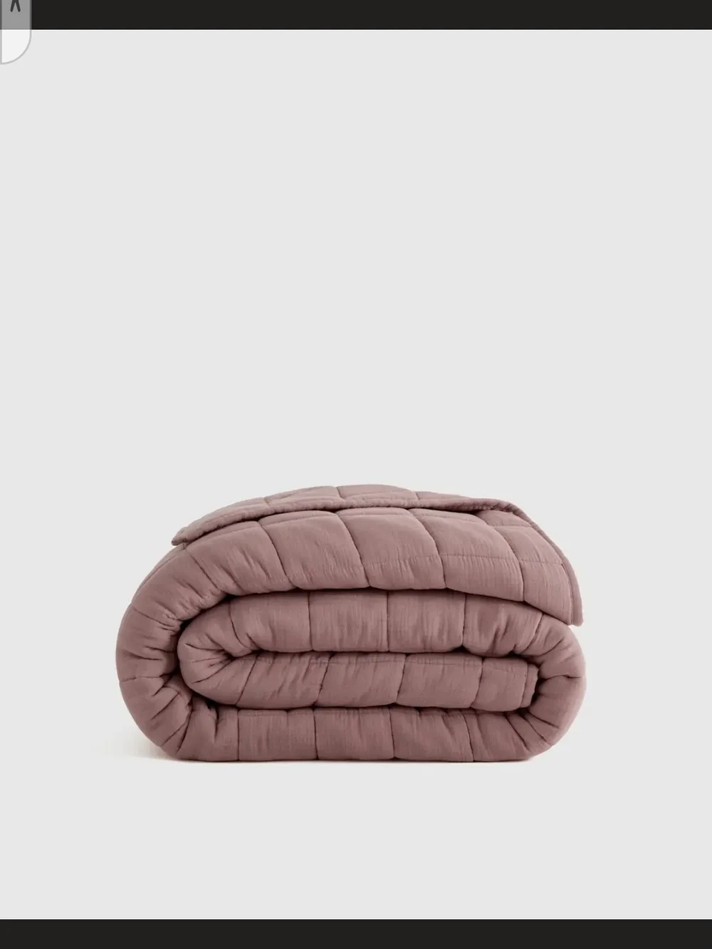 Quince Fig Organic Cotton Box Quilted King Bedspread
